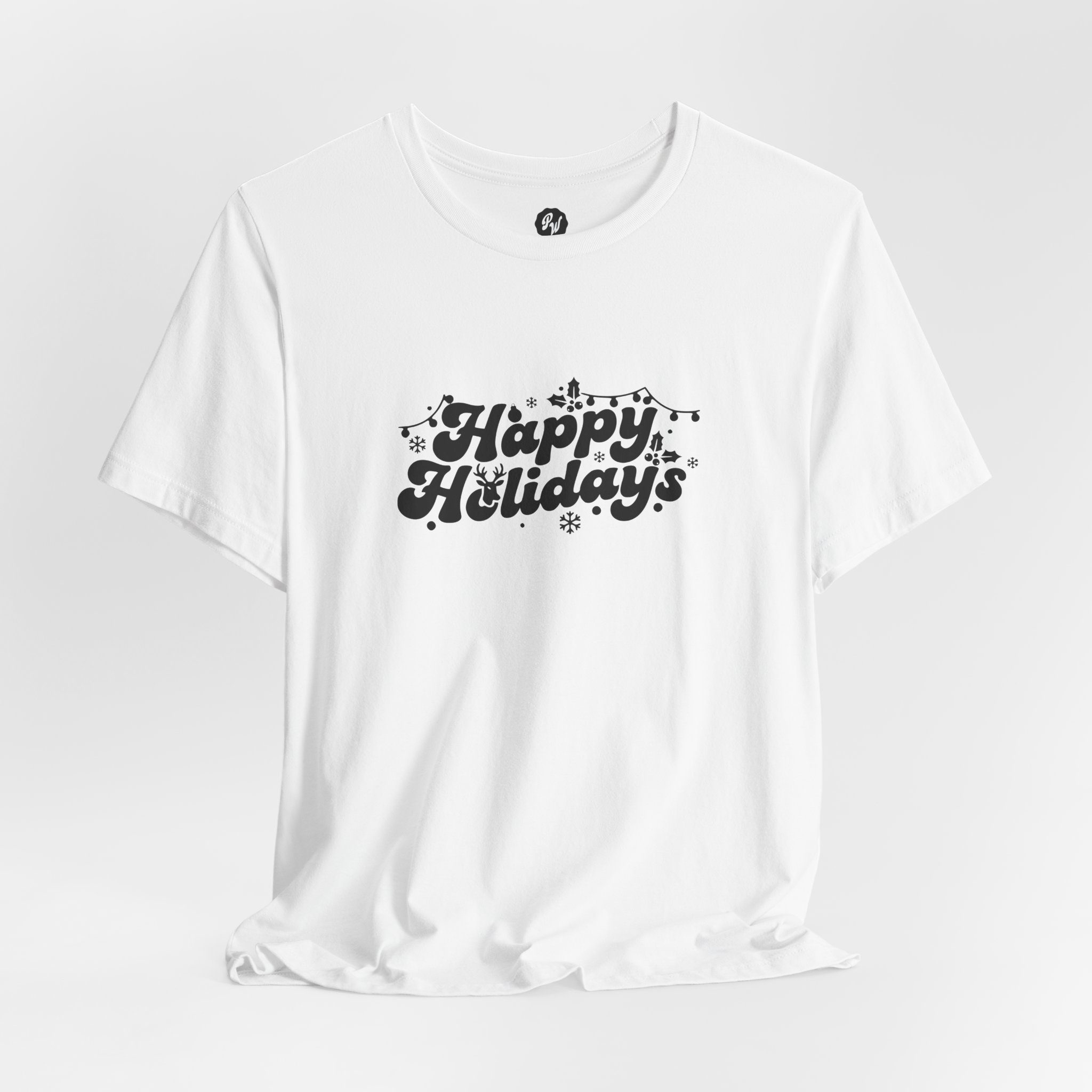 Happy Holidays Christmas T-Shirt - Image 8