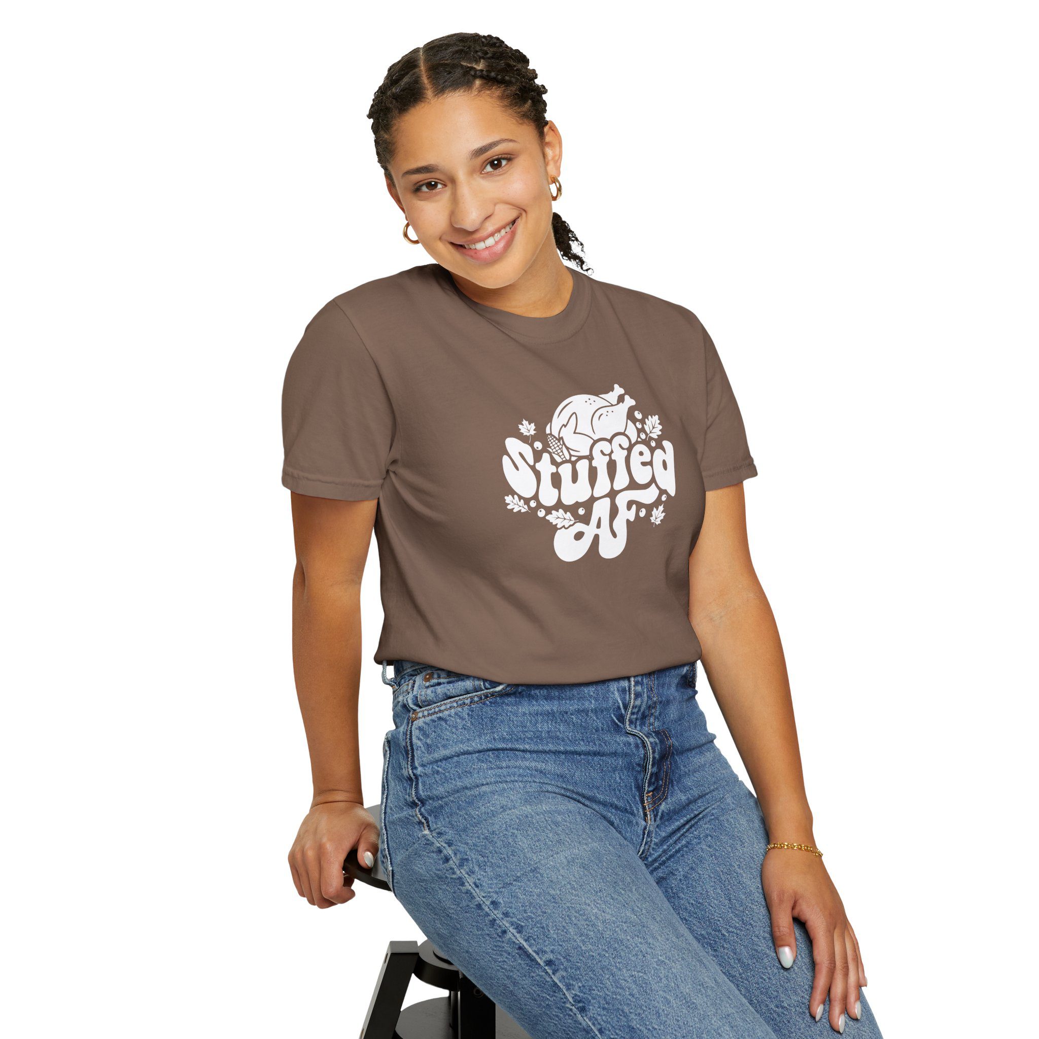 Stuffed AF Thanksgiving T-Shirt - Image 4