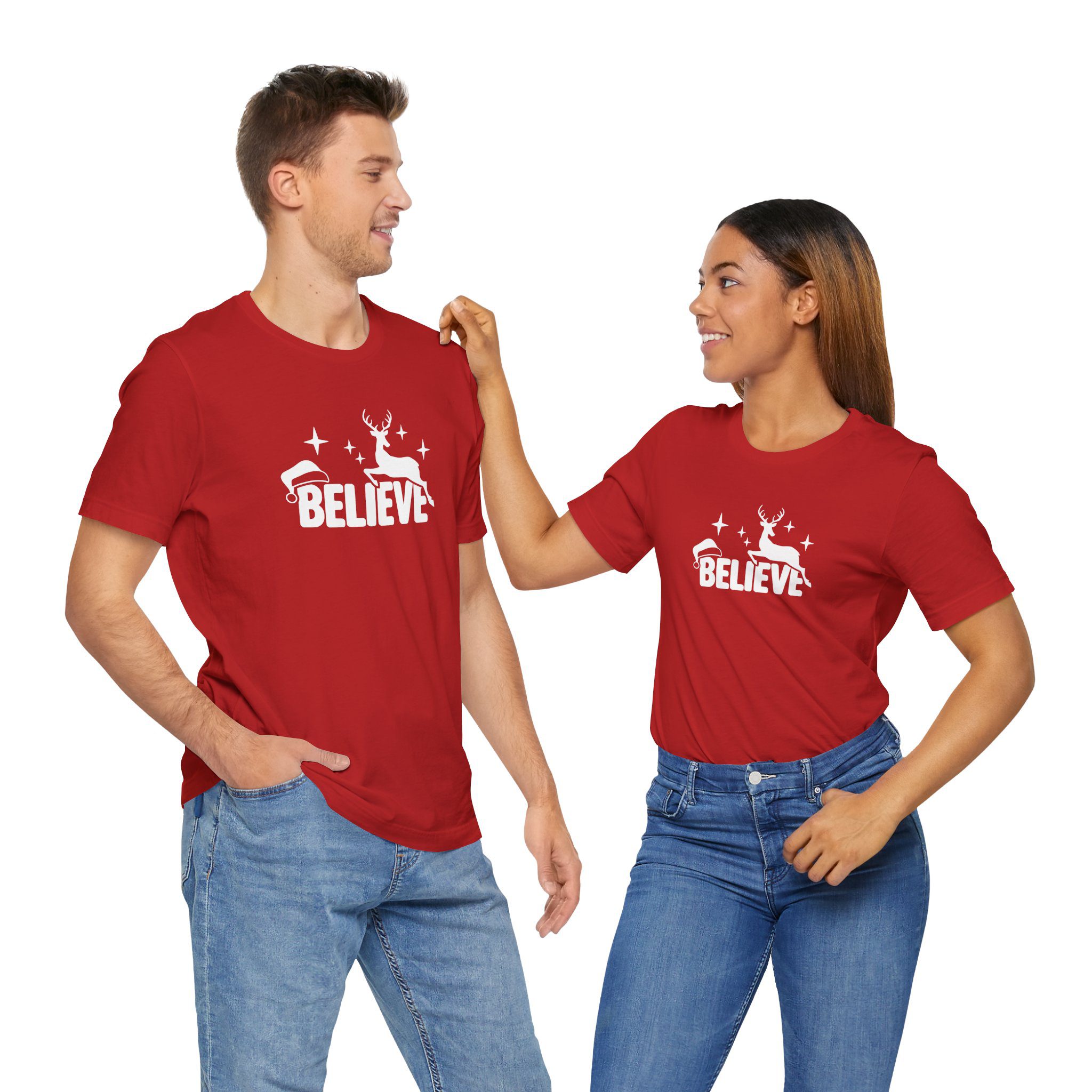 Believe Christmas T-Shirt - Image 2