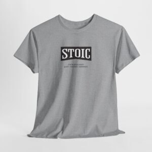 Stoic Society Calm - Unisex Heavy Cotton T-Shirt
