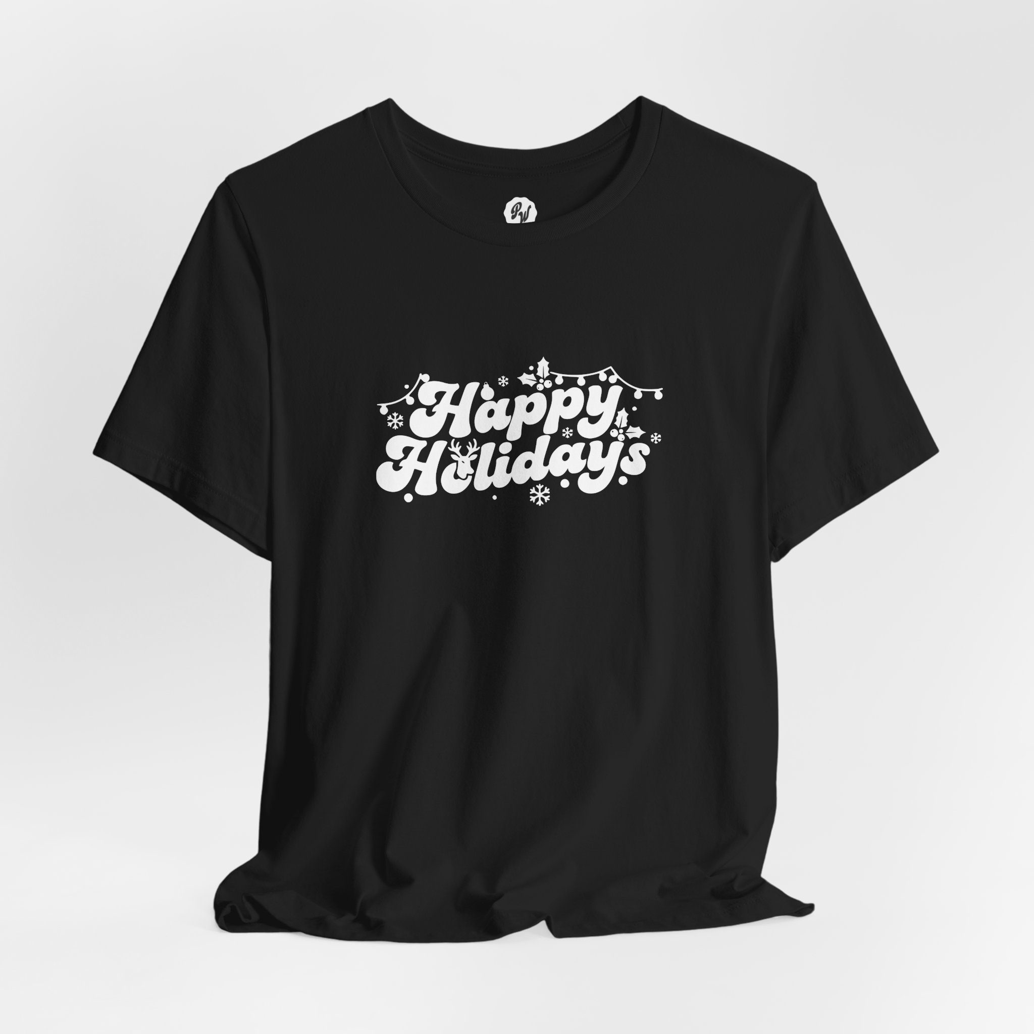 Happy Holidays Christmas T-Shirt - Image 9