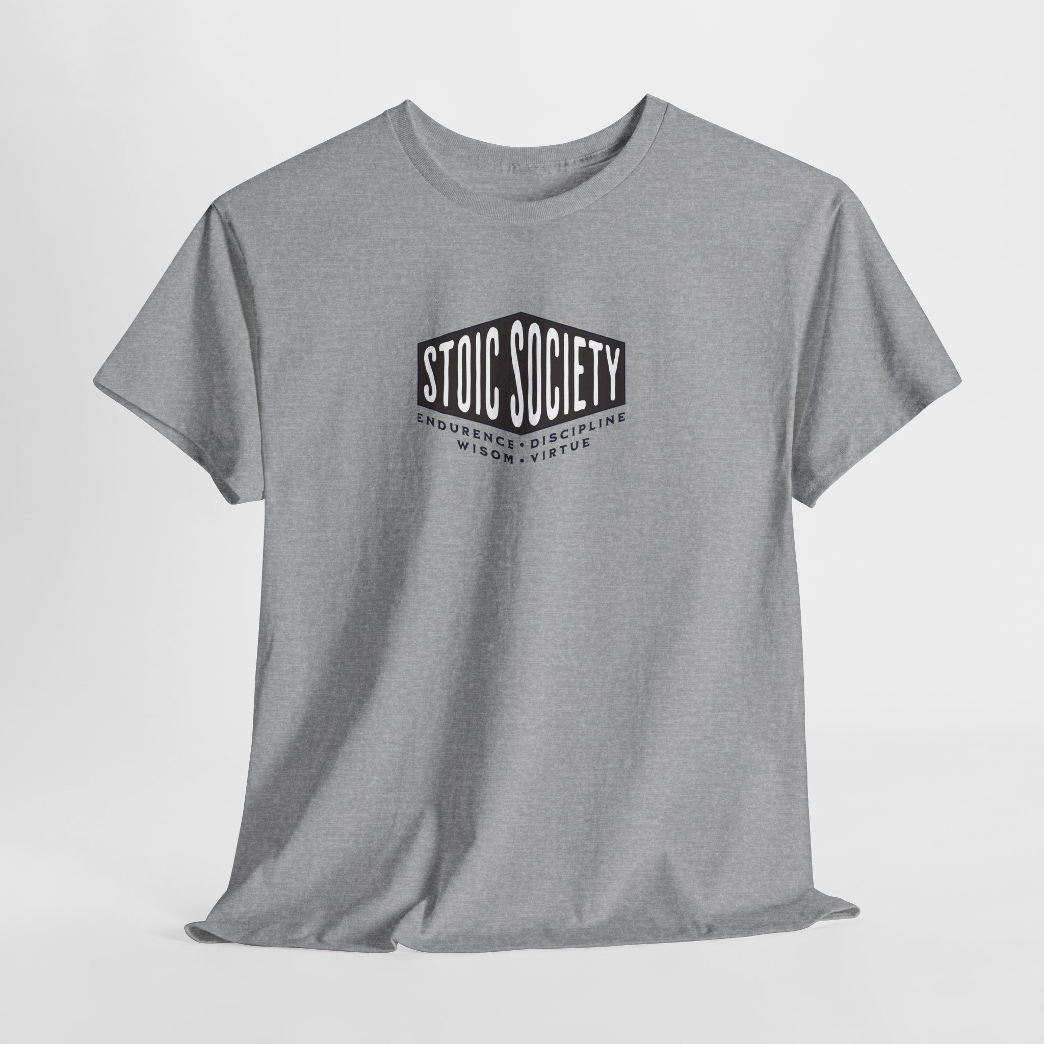 Stoic Society - Unisex Heavy Cotton Tee T-Shirt