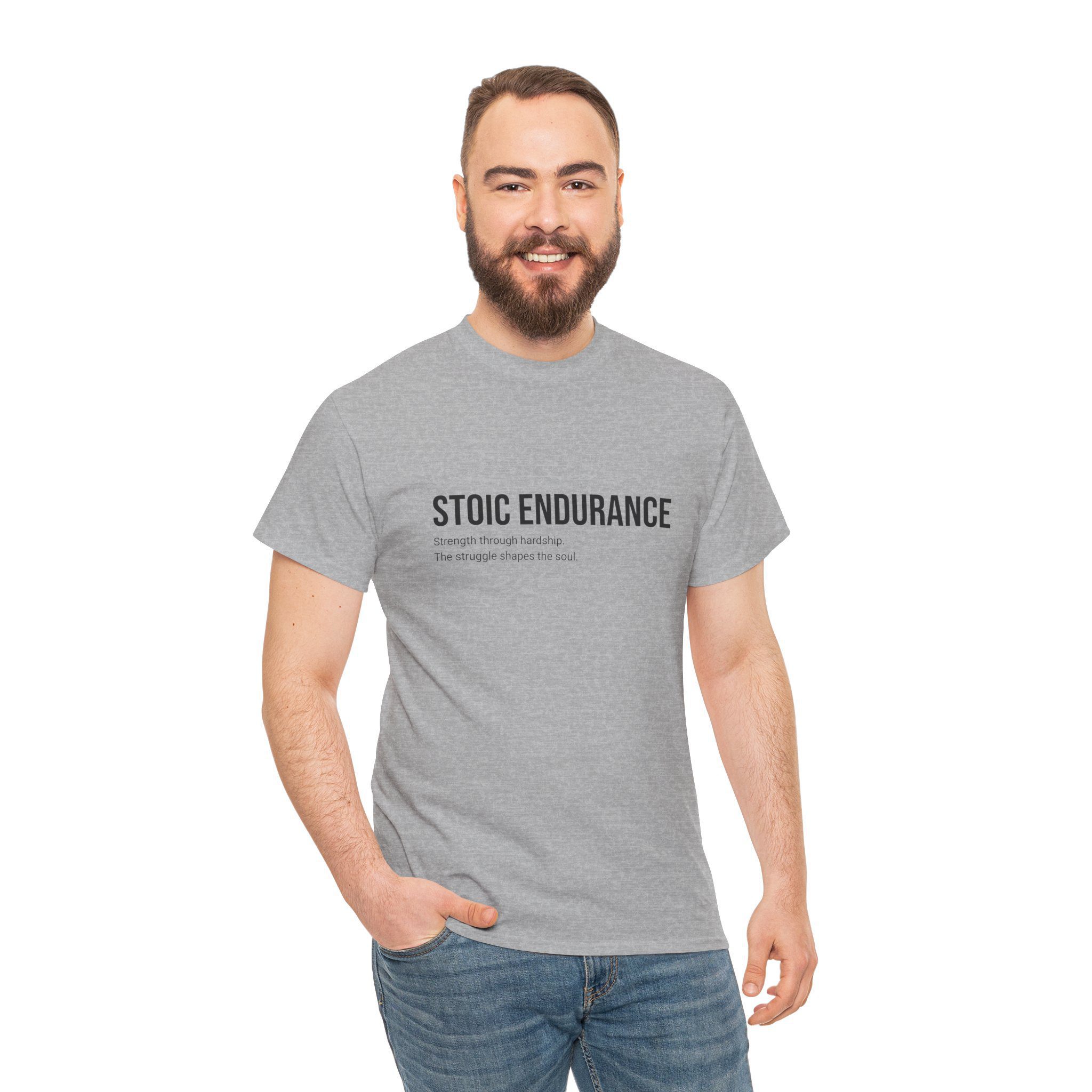 Stoic Endurance – Mens T-Shirt - Image 2