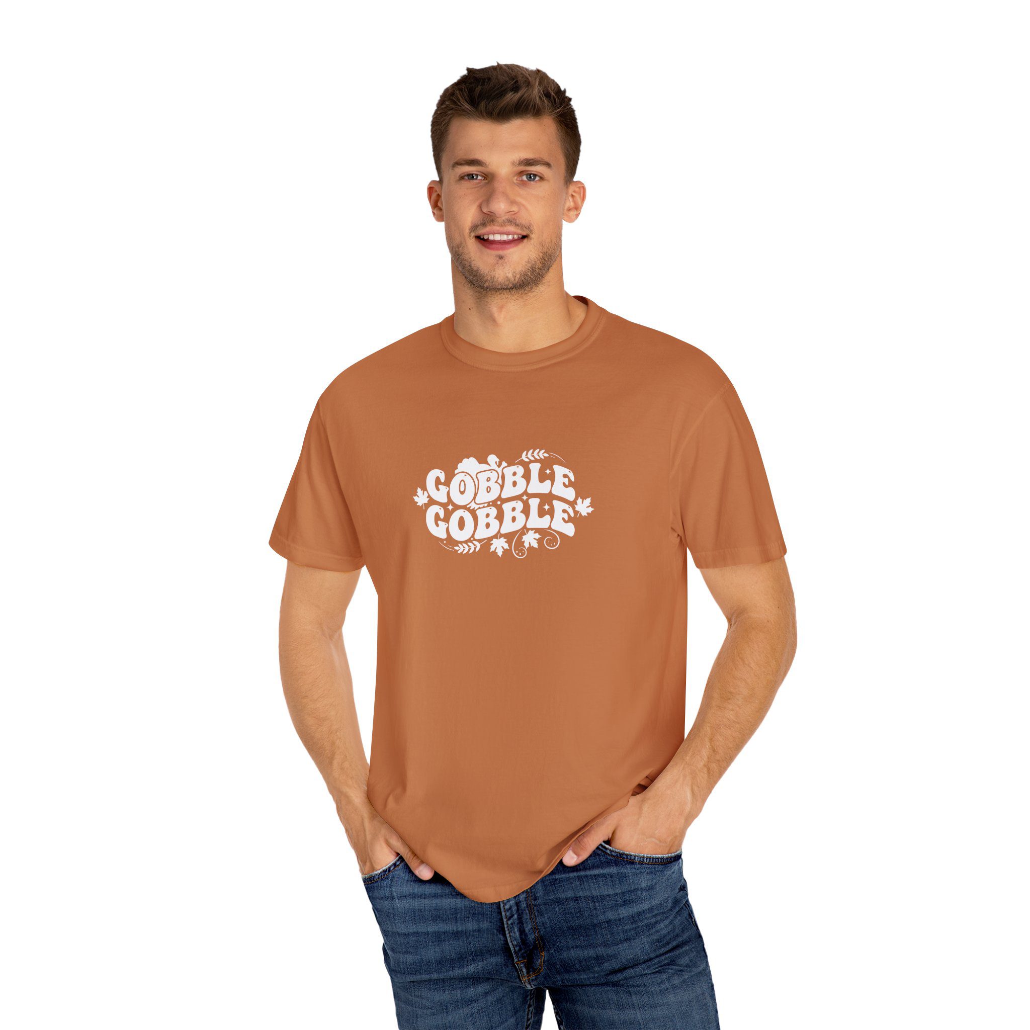 Gobble Gobble Thanksgiving T-Shirt - Image 3