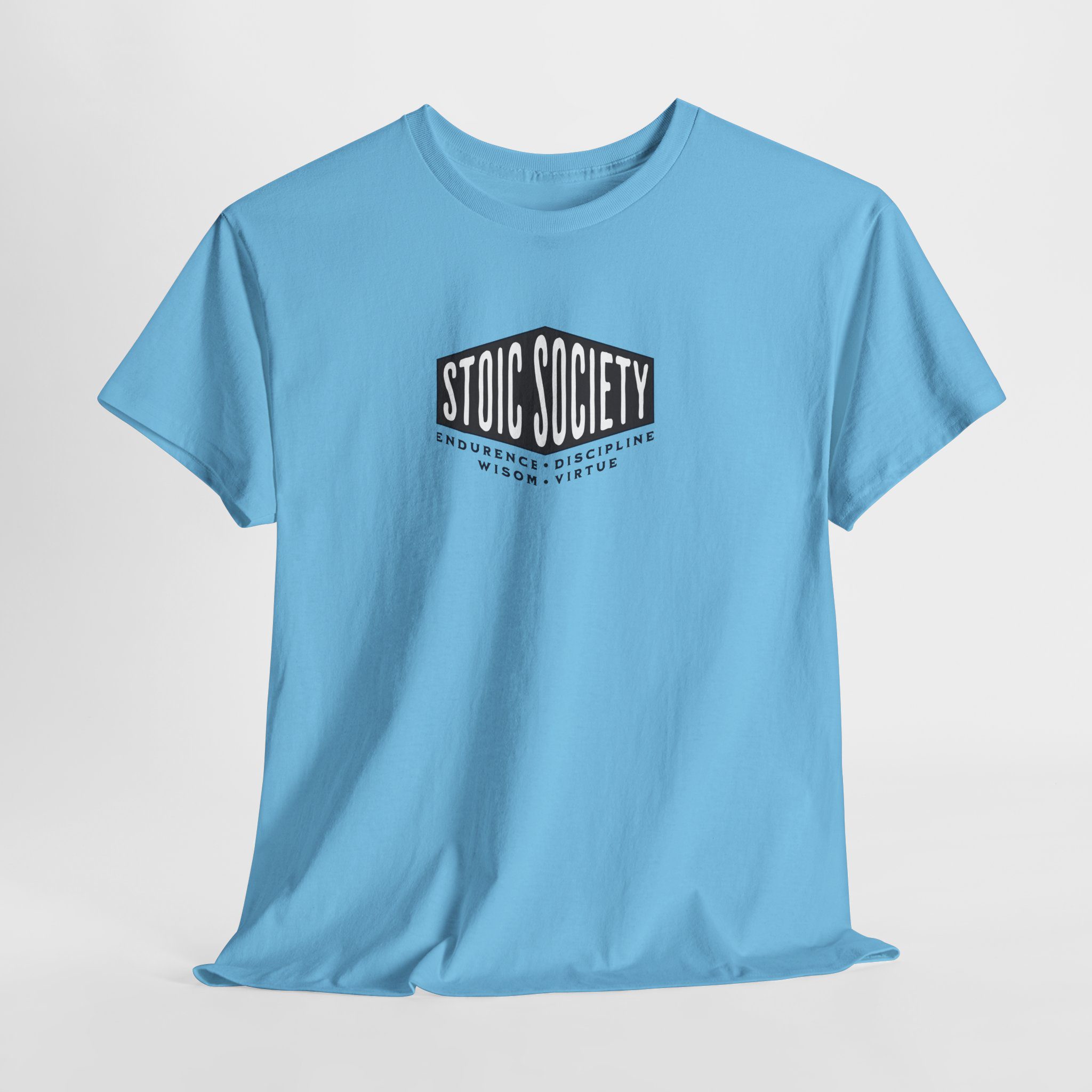 Stoic Society - Unisex Heavy Cotton Tee T-Shirt - Image 6
